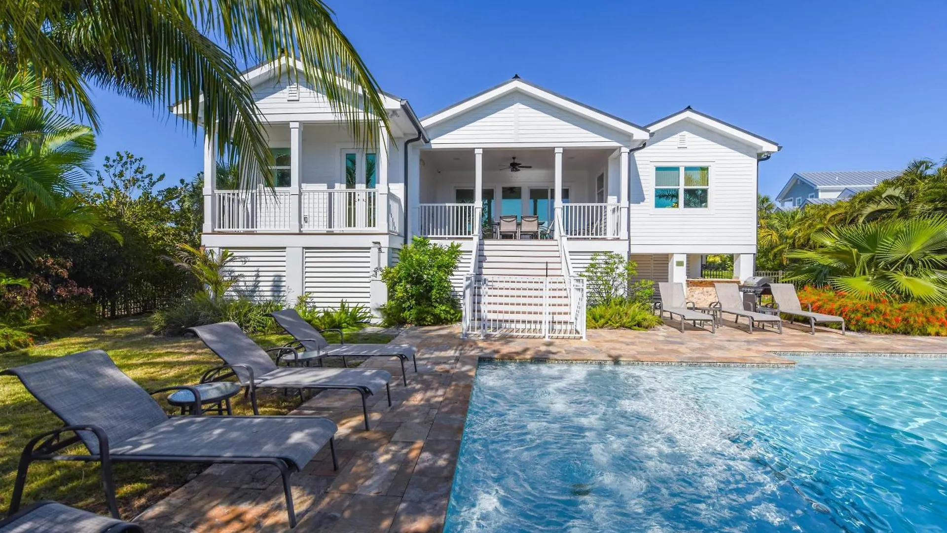 Capmar House -Huge Home & Pool Stock Island 0*,  United States